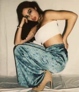 Green Silky Flares