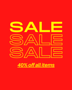 40% off